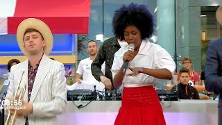 KUNGS feat.  MEL SUGAR 🎺 💃 🎺 This Girl @ZDF moma 20. 06. 2016