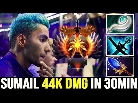 SUMAIL WTF 44000 Damage in 30min   Top MMR Battle 7 22 Dota 2 Full HD