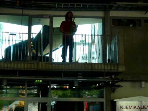 Kjetil Møster at the Bergen fire station