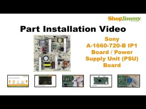 TV Part Number Identification Guide for Vizio Power Supply Unit PSU Boards LCD LED Plasma TVs