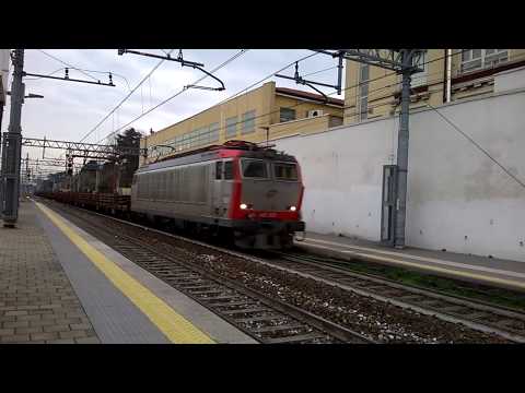 E652 073 MIR+merci trasporto rotaie - Monza - 06/03/2019