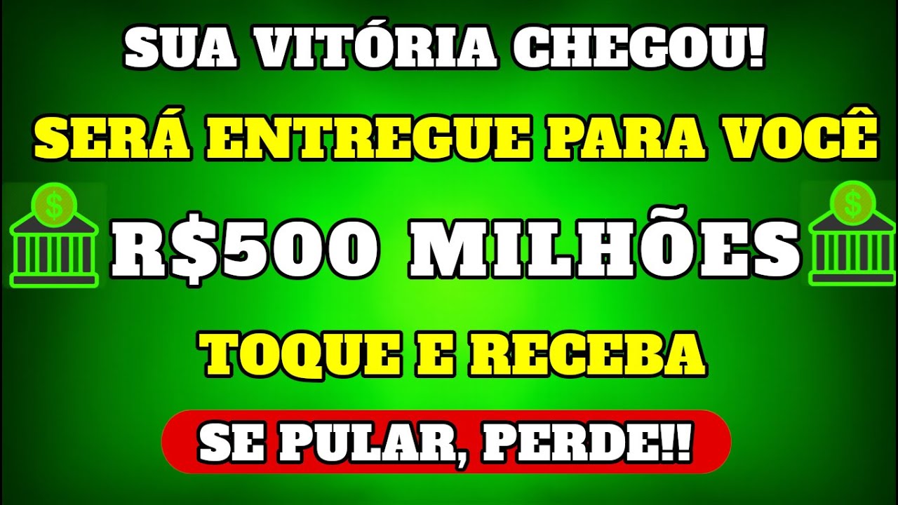 🙏DEUS DIZ que Hoje é o Dia da Sua VIRADA FINANCEIRA! 🎁 Não rejeite!
