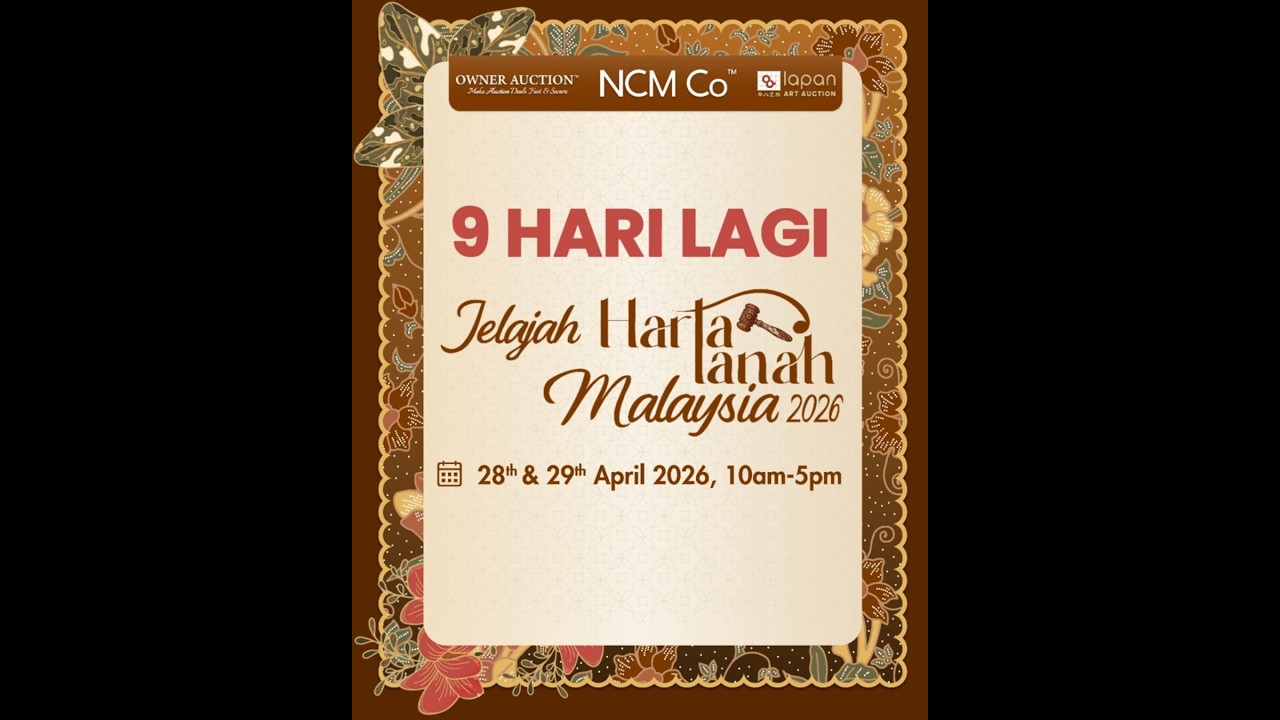 ⏳ Countdown bermula… 9 hari lagi!