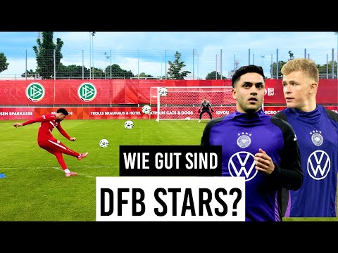 Fußball Challenge vs. Mainz Profis | Wie gut sind die DFB Stars  ?