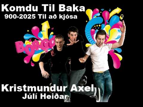 Komdu Til Baka -Kristmundur Axel &. Júlí Heiðar-  Söngkeppni Framhaldskólanna 2010