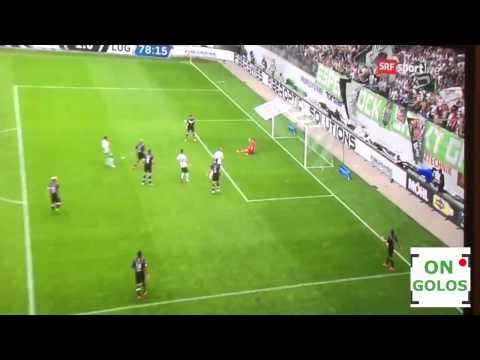 All Goals: FC St.Gallen 2-0 FC Lugano 19.07.15