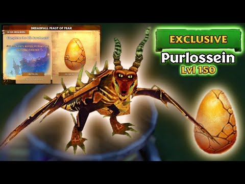 PURLOSSEIN - Dreadfall Feast of Fear Event Reward - Max Level 150 Titan Mode | Dragons: Rise of Berk