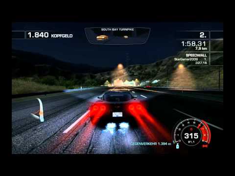 Need for Speed Hot Pursuit Gameplay (Travie McCoy - Superbad (11:34)) [HD]