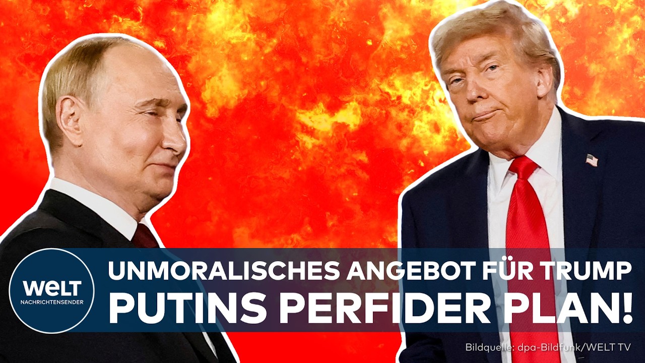 IRAN vs. UKRAINE: Putin macht Donald Trump ein höchst unmoralisches Angebot