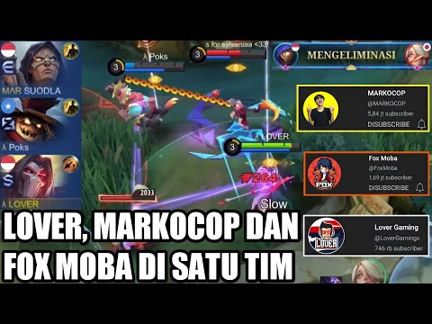 TOP 3 GLOBAL HERO BERSATU, SEMUA MUSUH BISA KAMI LAWAN !! MOSKOV MVP - MOBILE LEGENDS