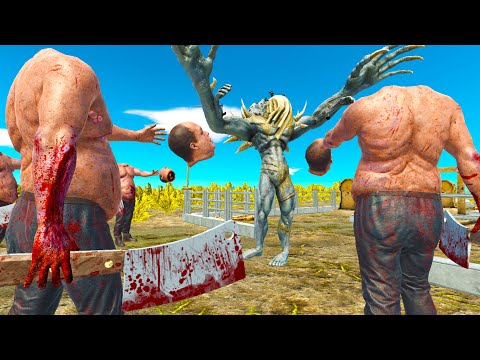 HEADLESS HULK CIRCLE vs SCOURGE CIRCLE Animal Revolt Battle Simulator arbs 🦕