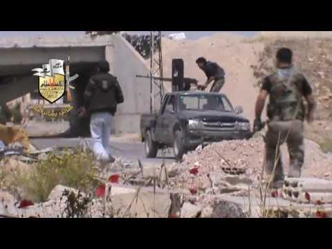 التصدي لمحاولة اقتحام القصير في محافظة حمص من قبل كتائب بشائر النصر