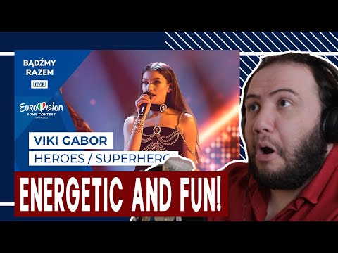 Viki Gabor Reaction - Heroes  Superhero  Tu Bije Serce Europy! - TEACHER PAUL REACTS