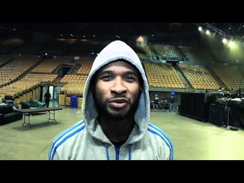 Usher OMG Tour - Behind the Scenes Rehearsals