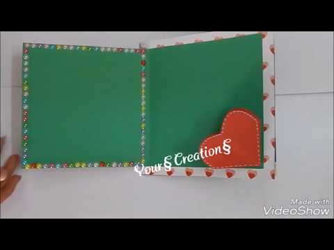 💘 😍 Love Pyramid Layered Card 😍 💘 | By Bhumi Shah