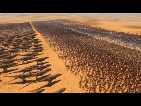 Can Ancient Army defeat 1000 T-Rex? | Ultimate Epic Battle Simulator 2