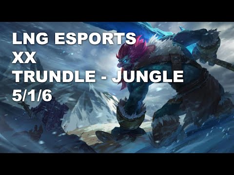 LNG Esports Xx Jungle Trundle vs Kindred - KR Master Patch 10.8