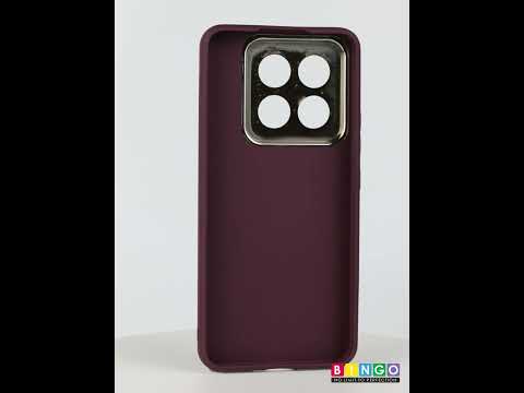 Миниатюра изображения товара Чехол-накладка Bingo Gold Line для Xiaomi 14 Pro (бордовый)