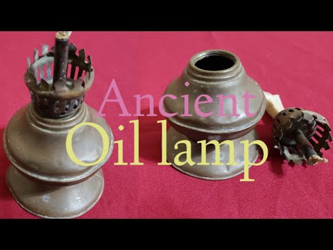 Antique Rare Collection Ancient Oil Lamp ,Tapiol Portugal made @Mrs Quality time