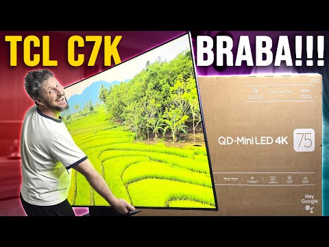 THE TERROR OF OLEDs! TCL C7K: Unboxing and first impressions