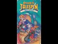 Opening And Closing To Talespin True Baloo 1991 VHS