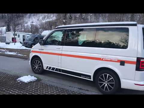 VW T6 California Winter Camping