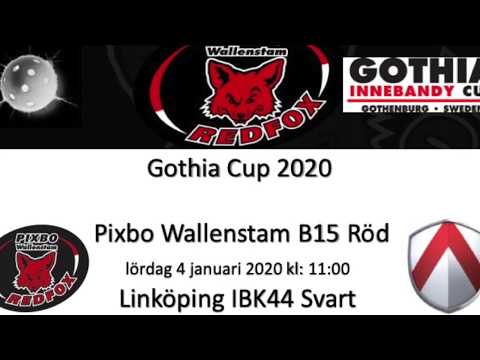 Pixbo Wallenstam Röd - Linköping IBK44 Svart P04 4 januari Gothia Cup 2020