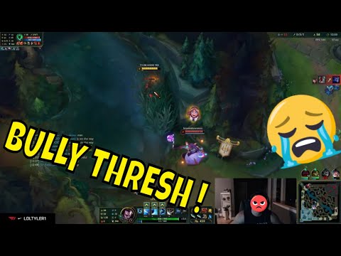 Tyler1 gets BULLIED by Thresh! 😂😡 | League of Legends Funny Moments 😂