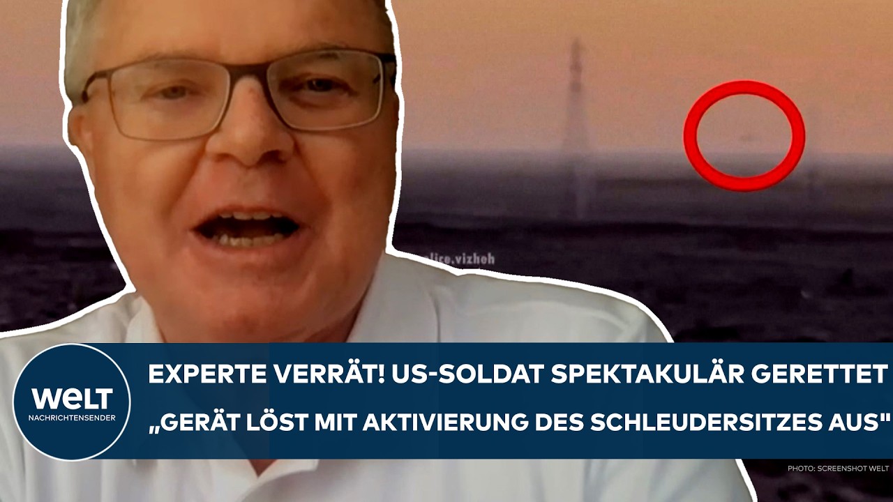 IRAN-KRIEG: Experte verrät! Soldat gerettet! "Gerät löst mit Aktivierung des Schleudersitzes!"