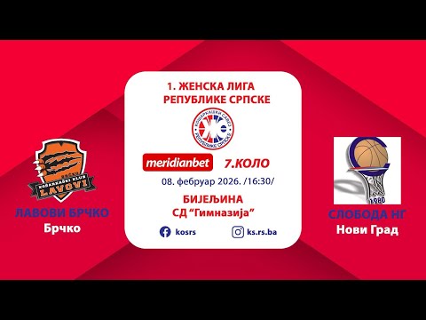 KK LAVOVI BRČKO - ŽKK SLOBODA NG