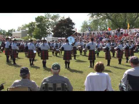 78th Fraser Highlanders - Medley - Cobourg 2014