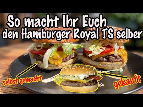 Make your own Hamburger Royal TS with ease | The BBQ BEAR
