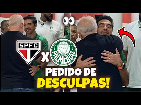 CARLOS BELMONTE, DIRIGENTE DO SÃO PAULO PEDIO DESCULPAS PARA ABEL FERREIRA!