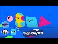 Boomerang MENA English Cartoonito Block Sign On Off Bumpers 2022 2023