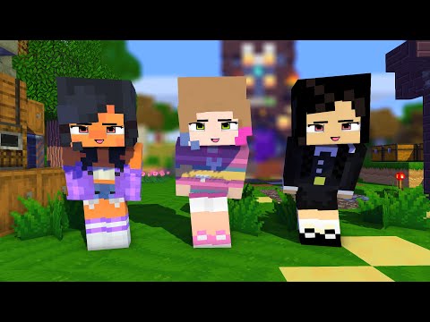 POI POI FIRST MEET CHICKEN WING APHMAU & WEDNESDAY ANGRY TO BAD ENID - MINECRAFT ANIAMTION #shorts