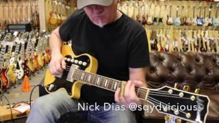 Guitar Close Up - National 2 Pickup Blonde Bakelite $1495