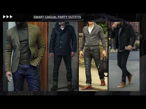 Smart Casual Party Outfit Ideas for Men | Fashion...