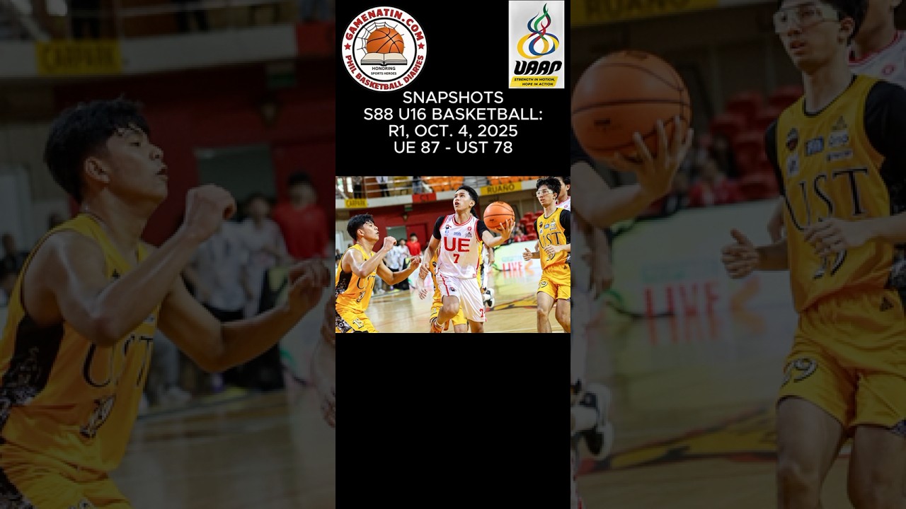 Snapshots: U16 Basketball - UE 87 - UST 78