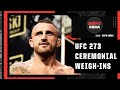 UFC 273 Ceremonial Weigh-Ins | ESPN MMA