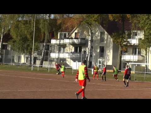 Rot Gelb   SG Moorburg Ü 60 Halbzeit eins