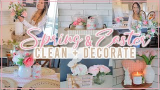 SPRING & EASTER CLEAN + DECORATE WITH ME 2023 | SPRING DECOR INSPIRATION 2023 | EASTER DECOR 2023