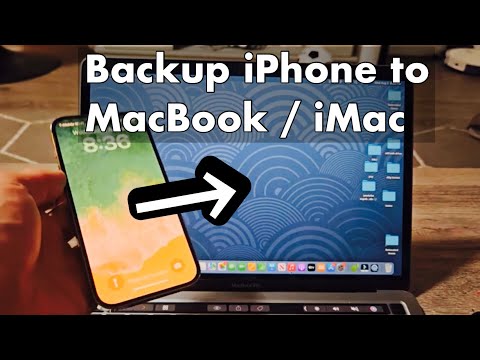 2023: Backup iPhone to MacBook or iMac (Full Backup Super Easy)