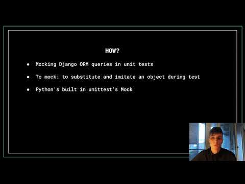 Alan Una Larisa - Writing tests for a Django application doesn't have to suck thumbnail