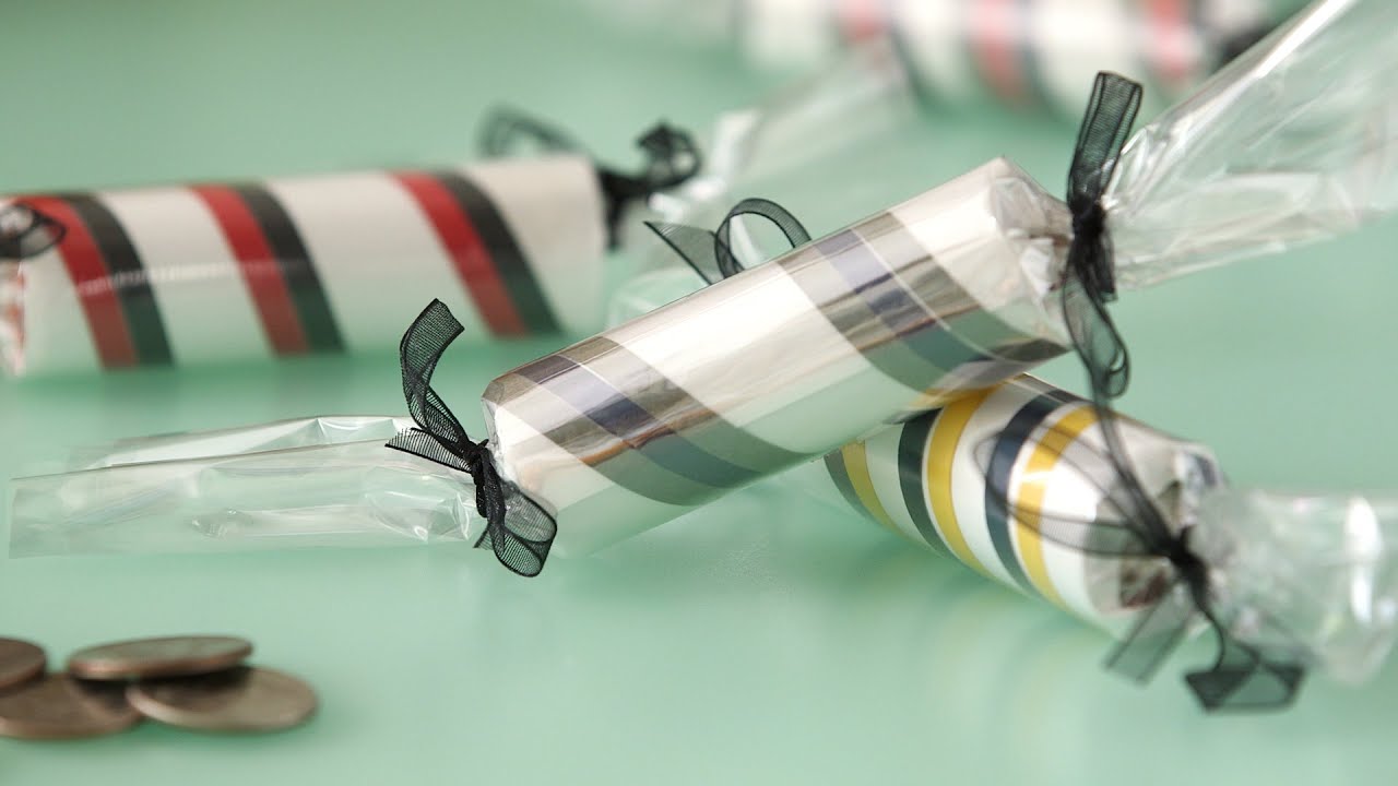 Candy-Wrapped Quarters - Martha Stewart