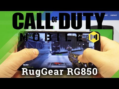 RugGear RG850 Call Of Duty Review – Settings / Game Performance Checkup