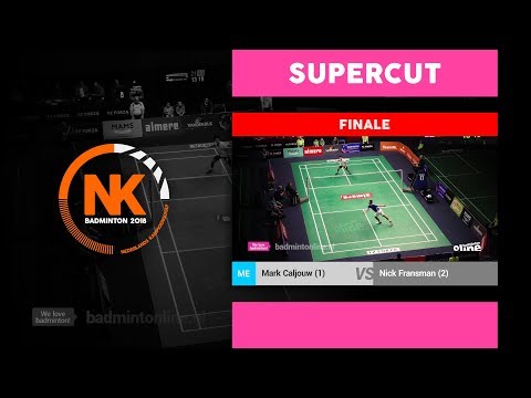 SUPERCUT of the Mark Caljouw vs Nick Fransman men's singles final
