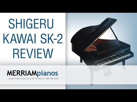 Shigeru Kawai Sk2: Shigeru Kawai Sk-2 Classic Salon Grand Reviewed by Stu Harrison of Merriam Piano