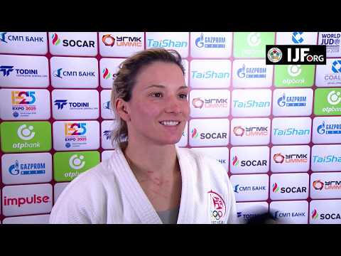 Telma MONTEIRO (POR) Winner Ekaterinburg Grand Slam 18