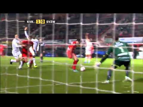 KV Kortrijk - SV Zulte-Waregem ( Matchverslag Stadion - VTM)