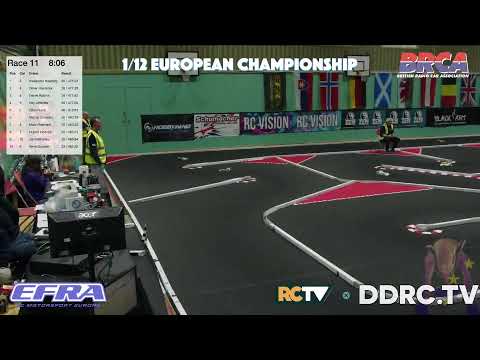 EFRA 1/12th Electric European Championship 2023 - Day 2 - Europe's Elite Racers Fight for TQ!